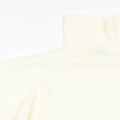 Womens UK Size M H&M Ivory Pullover Jumper