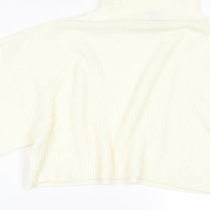 Womens UK Size M H&M Ivory Pullover Jumper