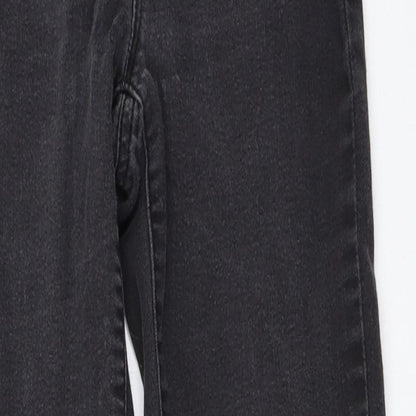 Primark Womens Black  Denim Skinny Jeans Size 8 L26.5 in