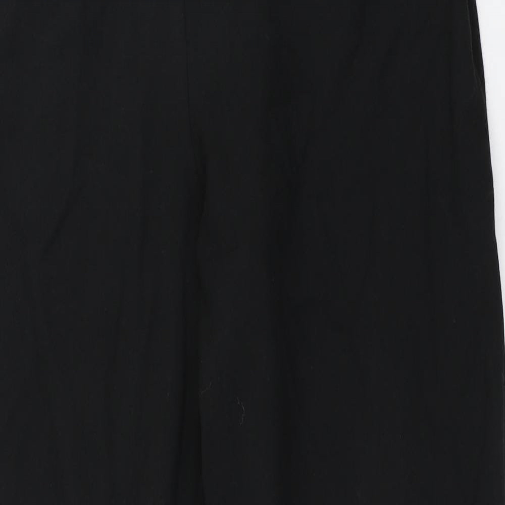 Womens UK Size 14 BHS Regular Fit  Black Trousers