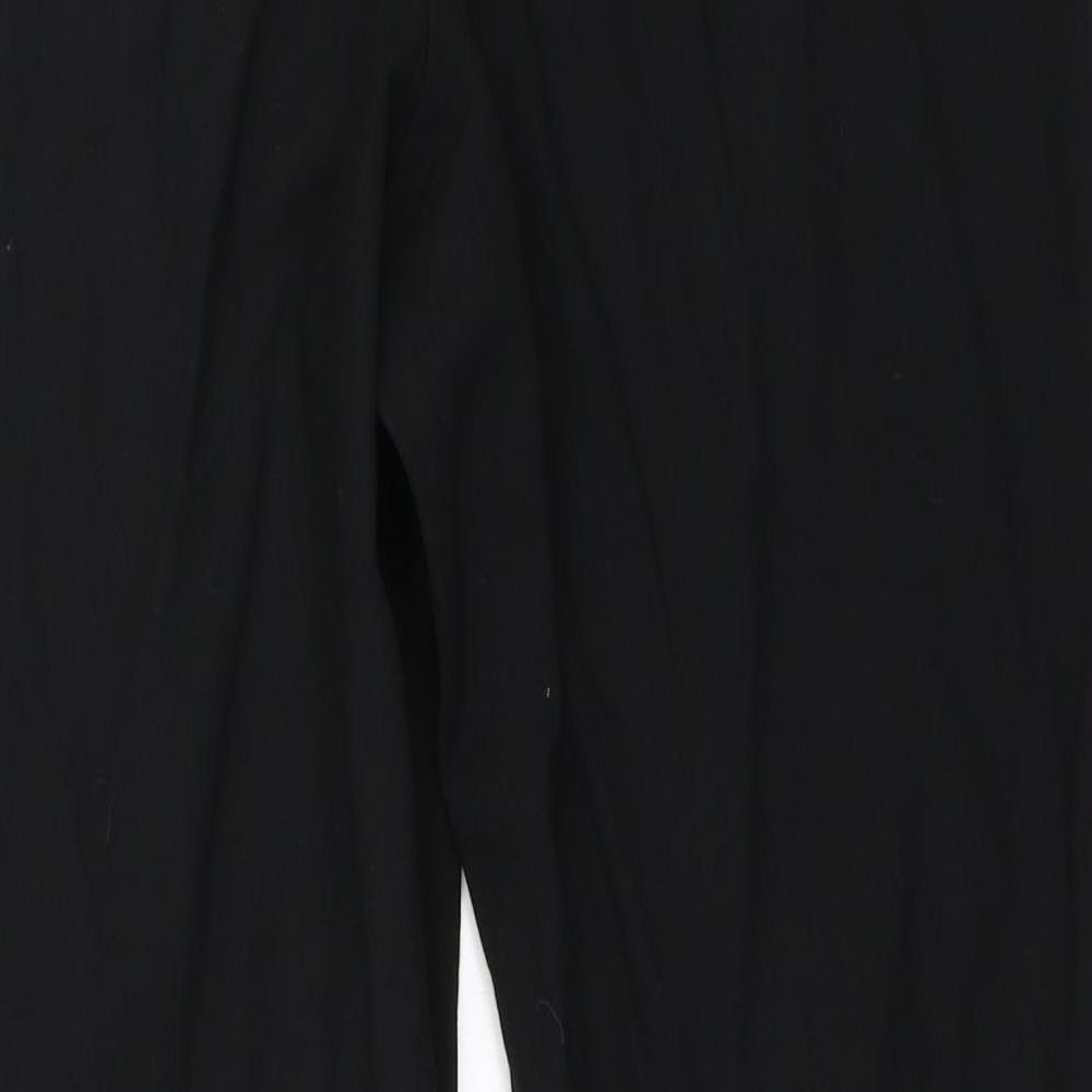 Womens UK Size 14 BHS Regular Fit  Black Trousers