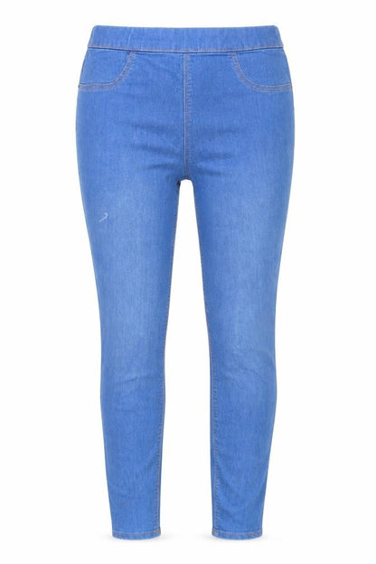 Womens UK Size 8 Matalan Regular Fit Jegging Blue Jeans