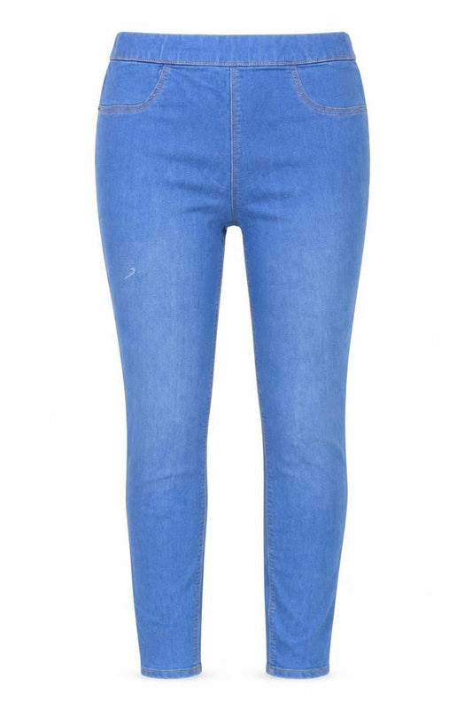Womens UK Size 8 Matalan Regular Fit Jegging Blue Jeans