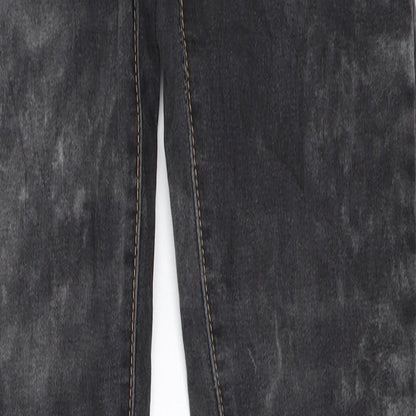 Sasha Womens Grey   Skinny Jeans Size 34 L30 in