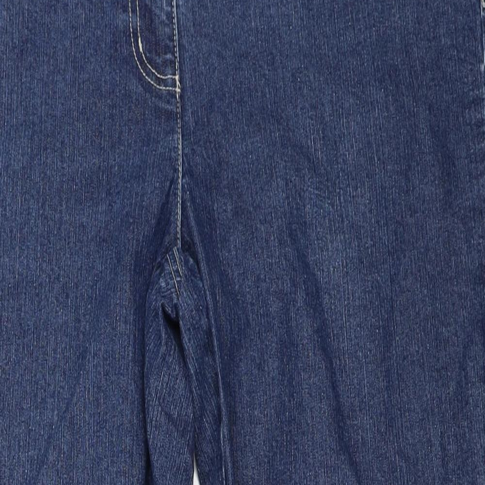 Olivia Womens Blue  Denim Straight Jeans Size 39 in L28 in