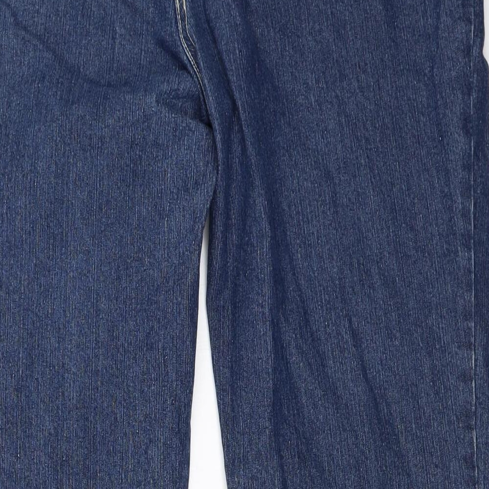 Olivia Womens Blue  Denim Straight Jeans Size 39 in L28 in