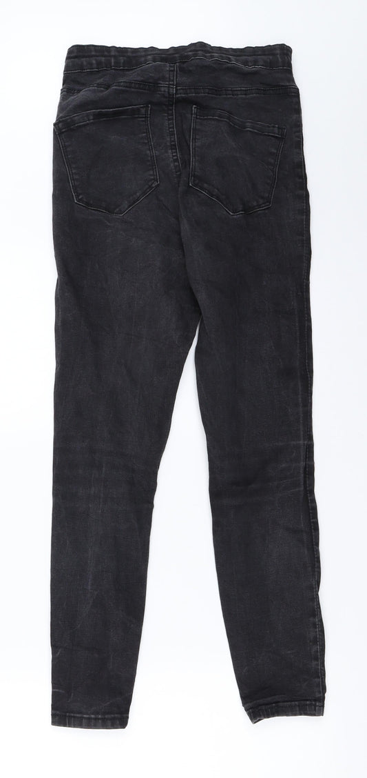 Primark Womens Black   Skinny Jeans Size 10 L25.5 in
