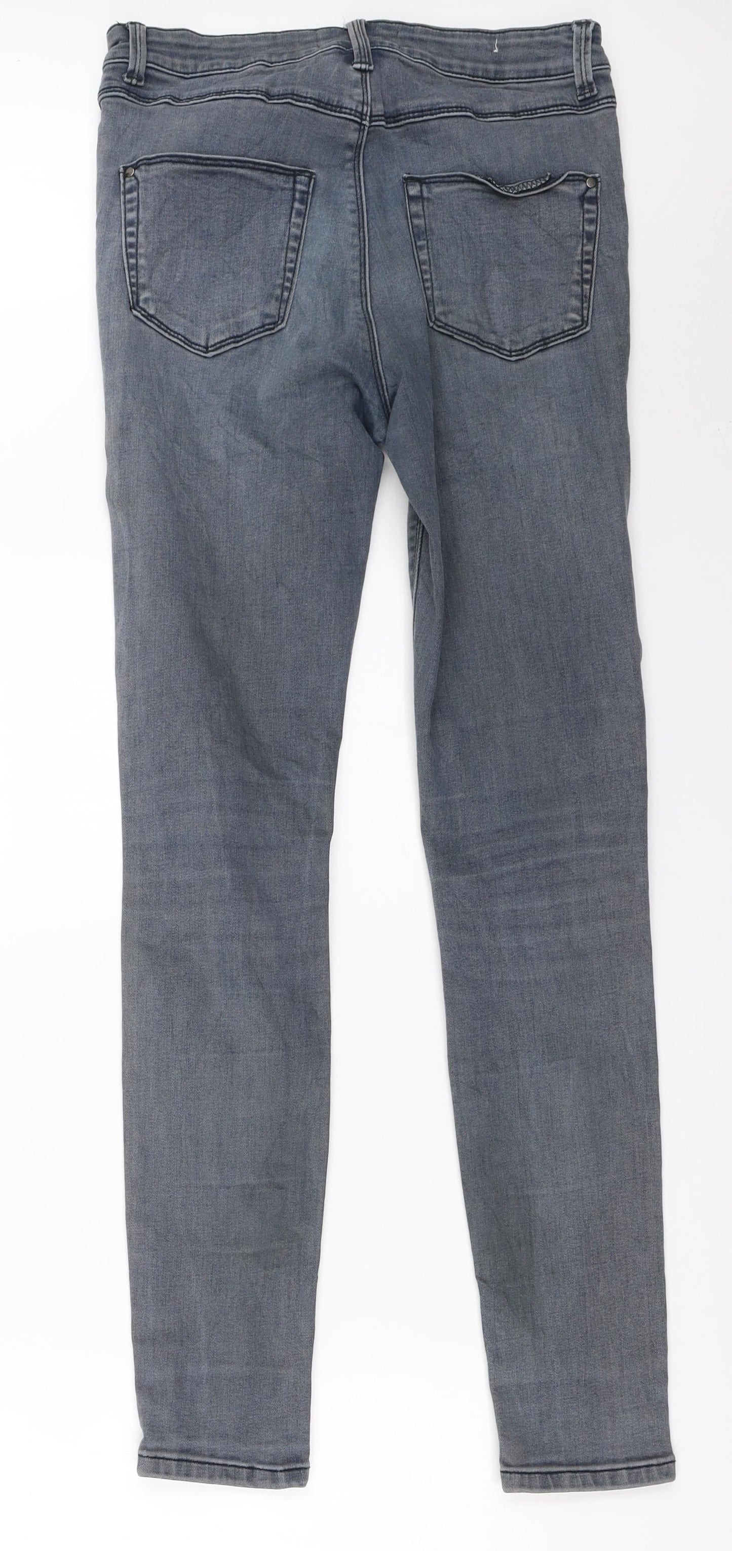 New Look Womens Blue   Skinny Jeans Size 10 L29.5 in