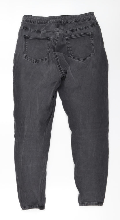 TU Womens Grey   Skinny Jeans Size 14 L26.5 in