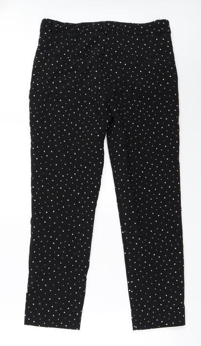 MNG Womens Black   Capri Trousers Size 40 L28 in