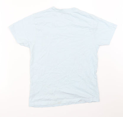 Rebel Boys Blue   Basic T-Shirt Size 11-12 Years
