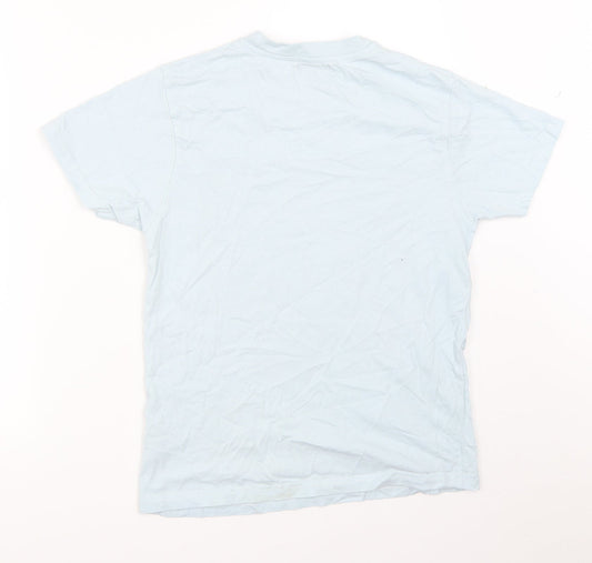 Rebel Boys Blue   Basic T-Shirt Size 11-12 Years