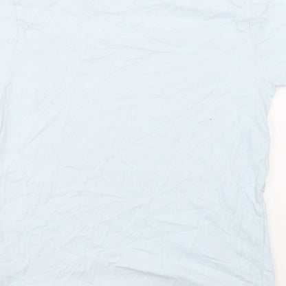 Rebel Boys Blue   Basic T-Shirt Size 11-12 Years