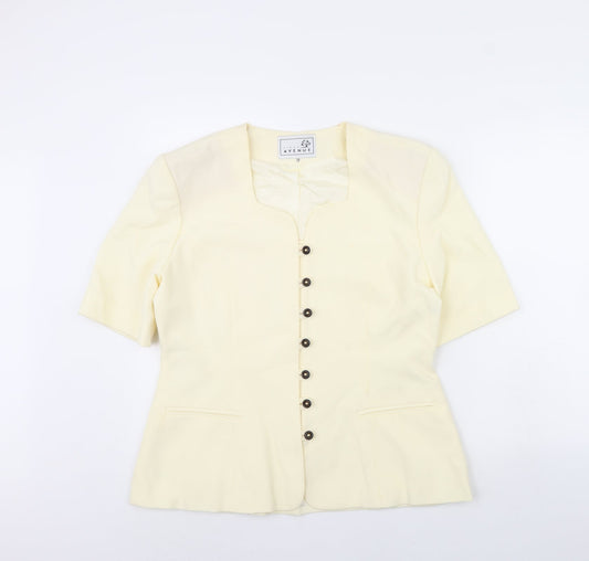 Avenue Womens Ivory   Jacket  Size 16  - Shoulder Pads