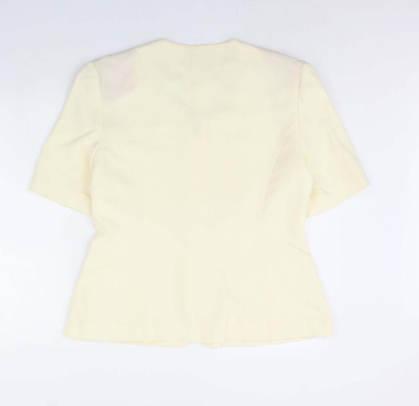 Avenue Womens Ivory   Jacket  Size 16  - Shoulder Pads