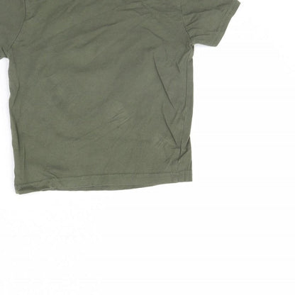 Primark Boys Green   Basic T-Shirt Size 3 Years  - Venice beach