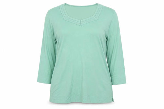 Womens UK Size M Cotswold Green Basic Blouse