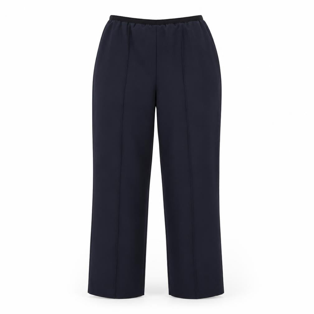 Womens UK Size 14 straight Leg Regular Fit  Blue Trousers