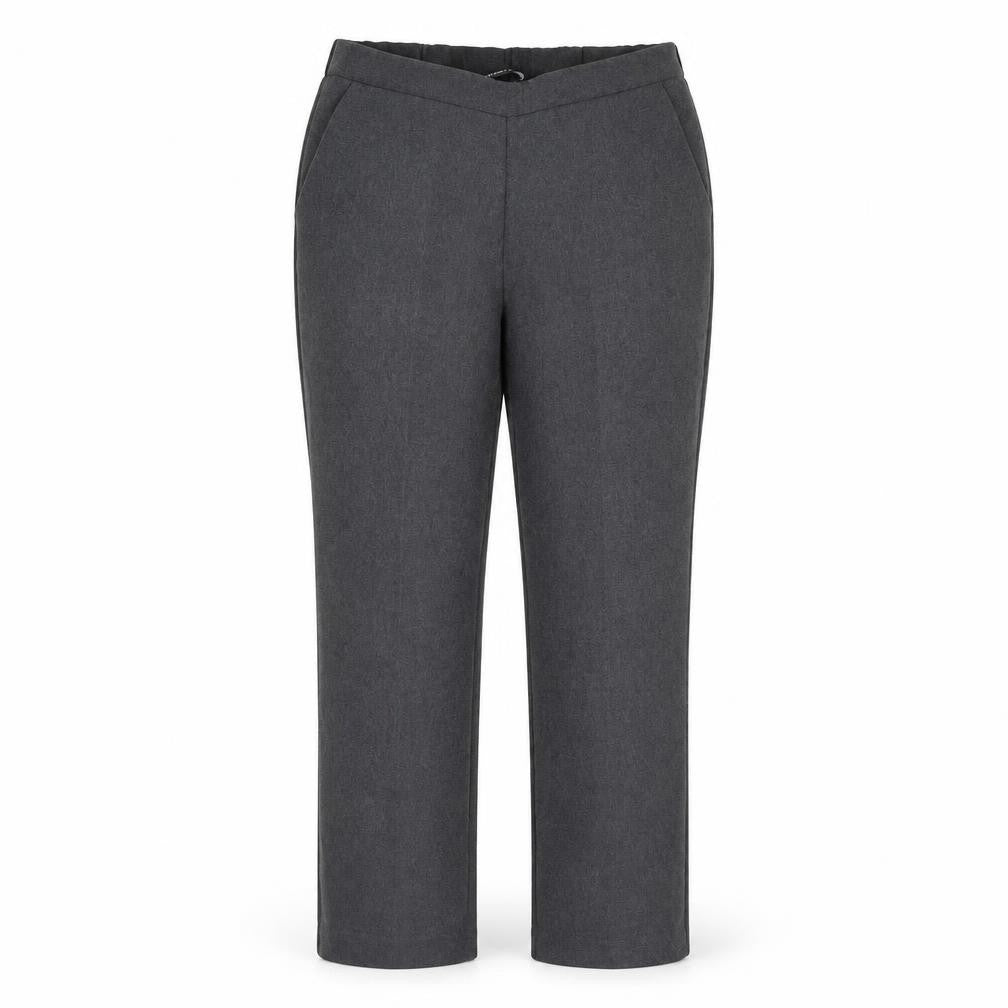 straight Leg Womens Grey   Dress Pants Trousers Size 14 L29 in