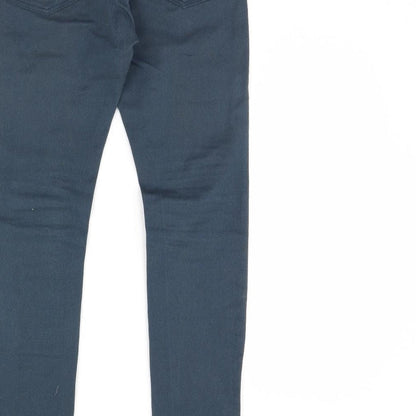 Divided Womens Blue  Denim Skinny Jeans Size 30 in L30 in