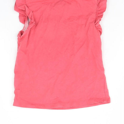 F&F Girls Pink   Basic Tank Size 18-24 Months  - Heart
