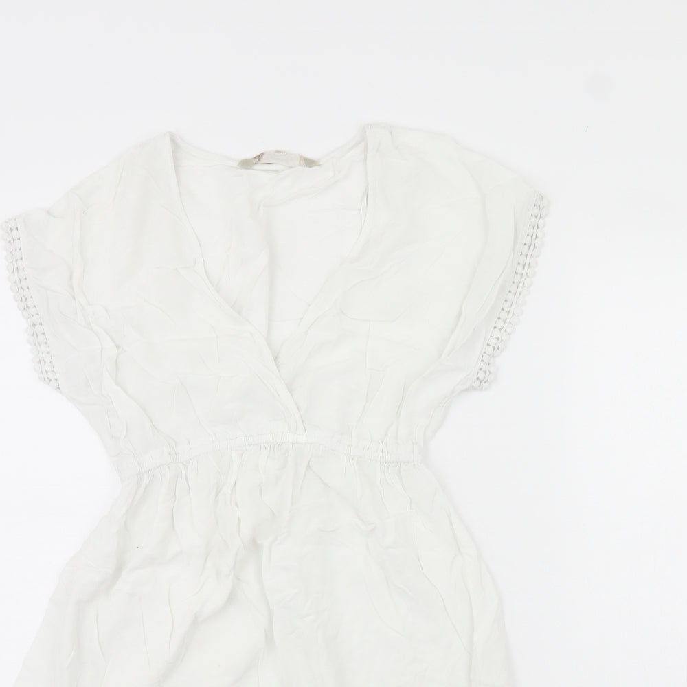 Manta Ray Womens White   Mini  Size S