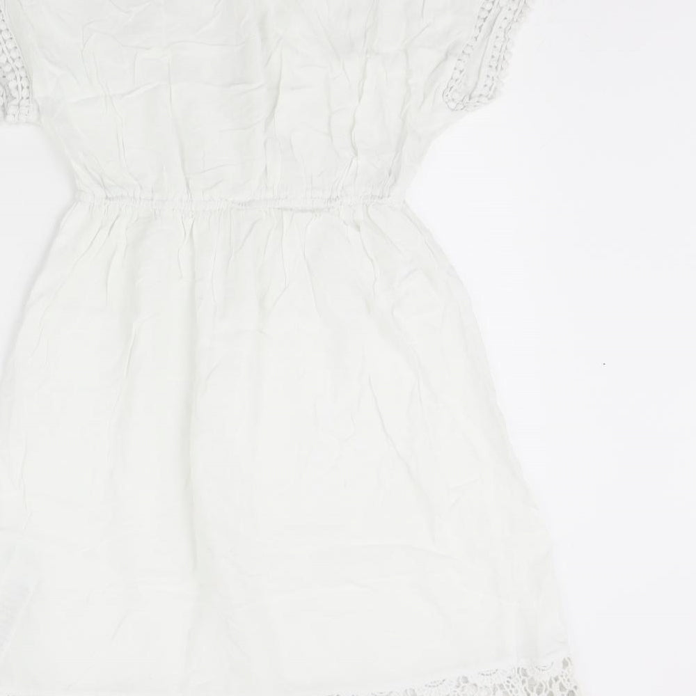 Manta Ray Womens White   Mini  Size S