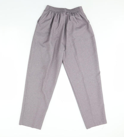 Womens UK Size 16 Preworn Regular Fit  Purple Trousers
