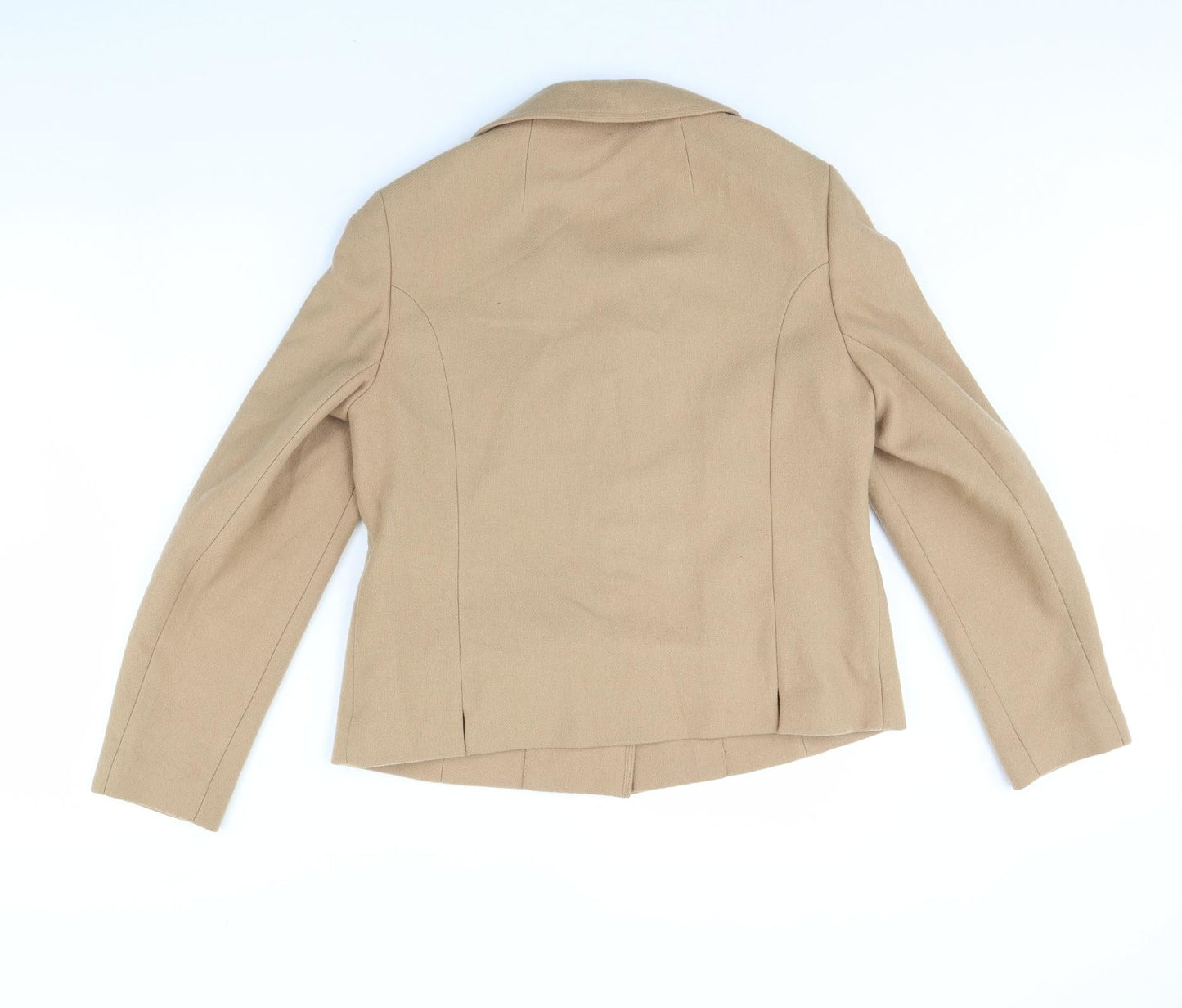 Seigel Womens Beige   Jacket Blazer Size S