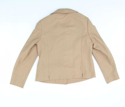 Seigel Womens Beige   Jacket Blazer Size S