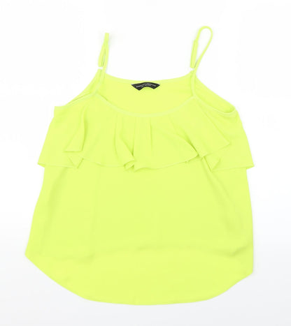 Womens UK Size  Dorothy Perkins Yellow Tunic Blouse