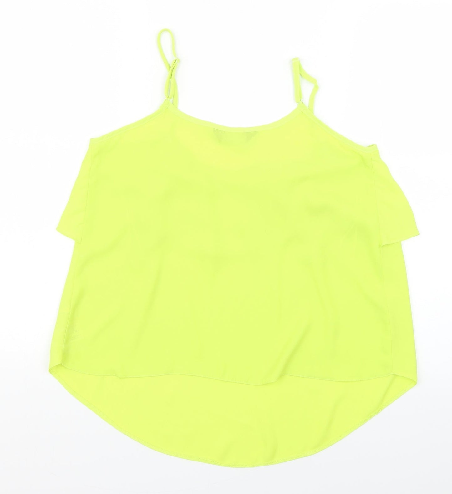 Womens UK Size  Dorothy Perkins Yellow Tunic Blouse