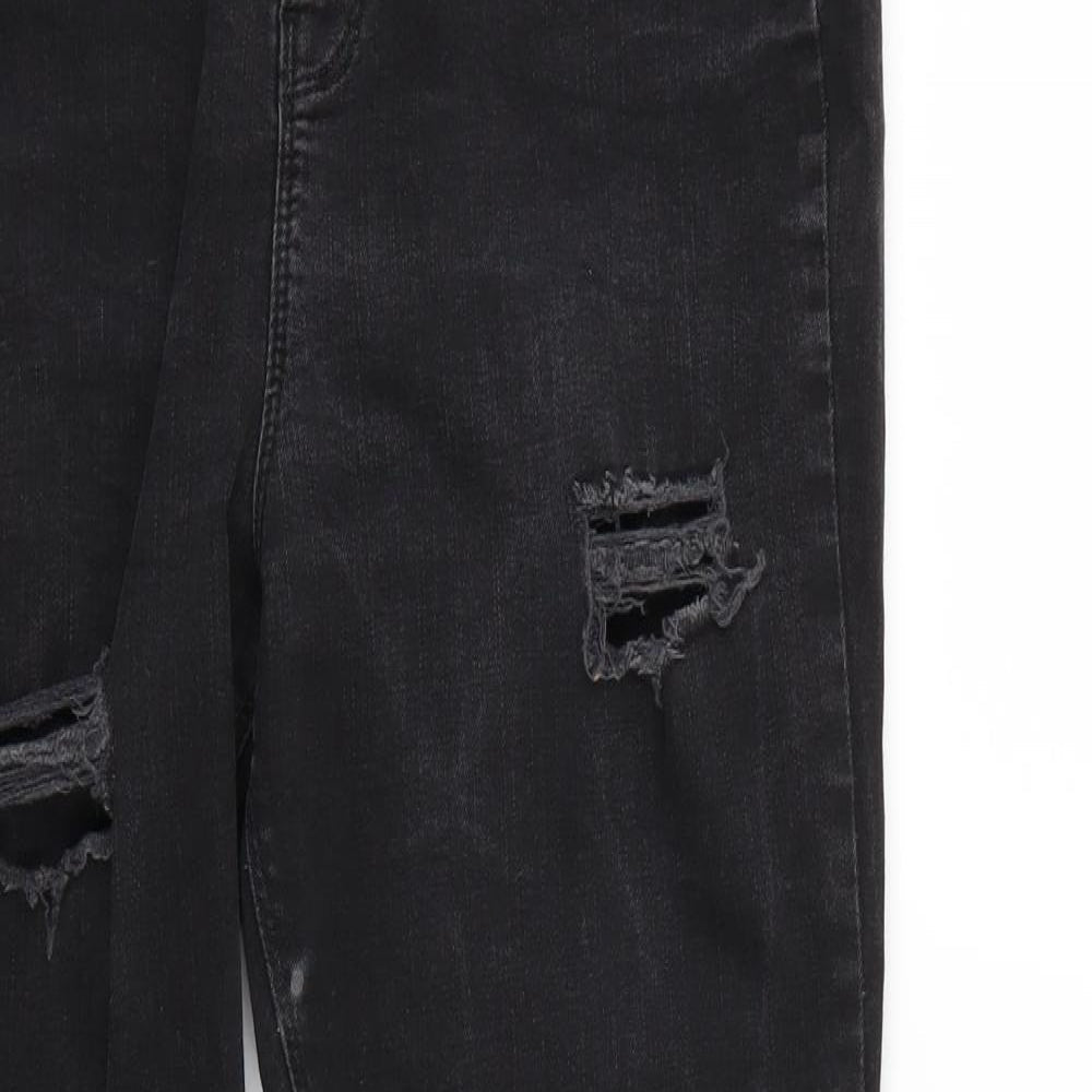 Very Womens Black   Skinny Jeans Size 12 L28 in