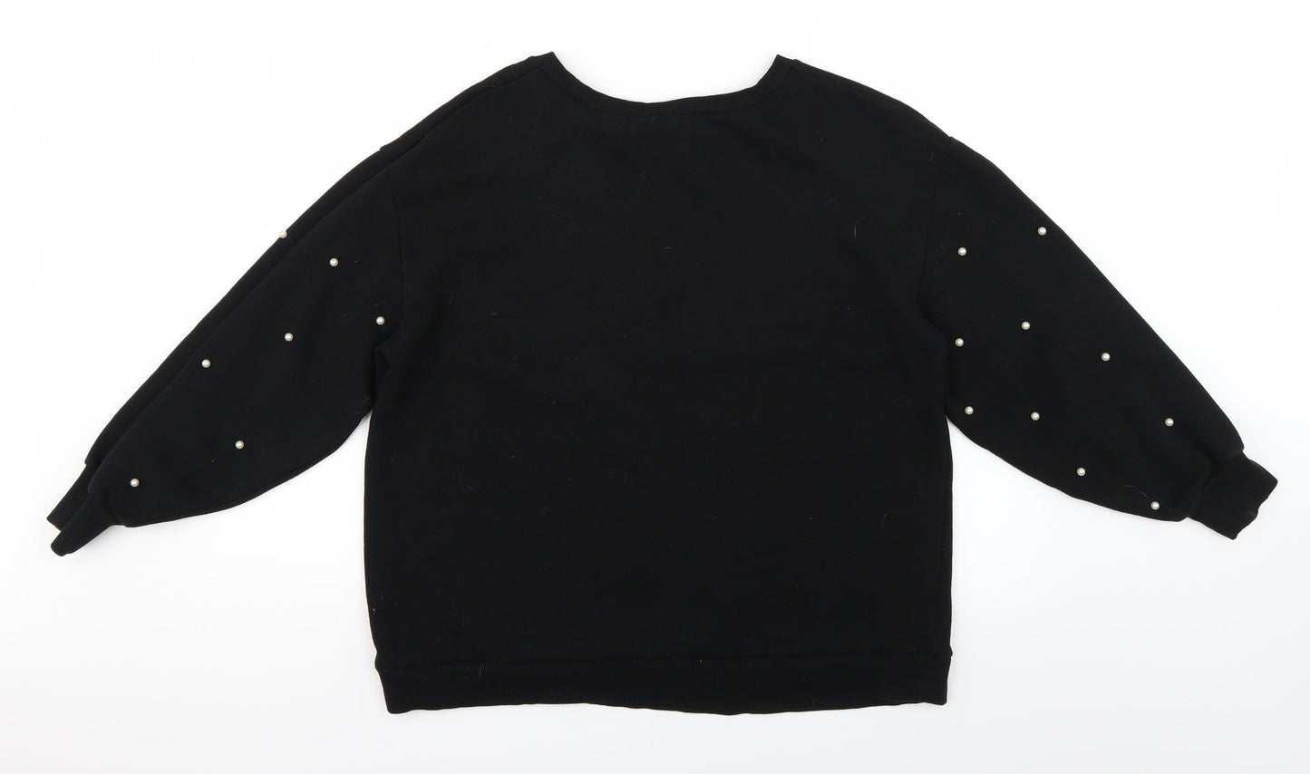 Womens UK Size 14 Simply Be Black Pullover Jumper