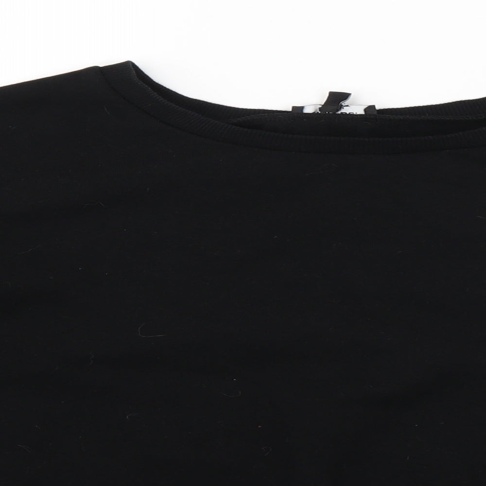 Womens UK Size 14 Simply Be Black Pullover Jumper