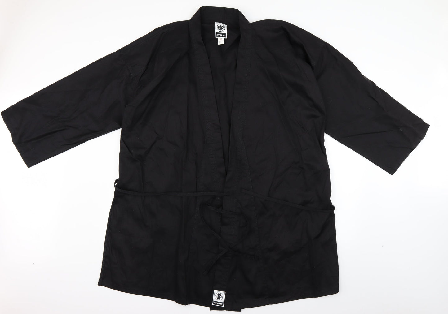 Mens UK Size L bytomic Black Overcoat