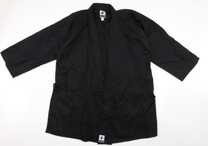 Mens UK Size L bytomic Black Overcoat
