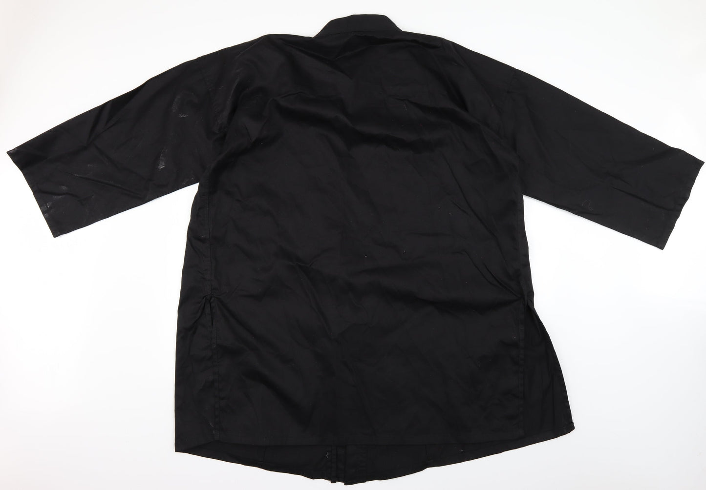 Mens UK Size L bytomic Black Overcoat
