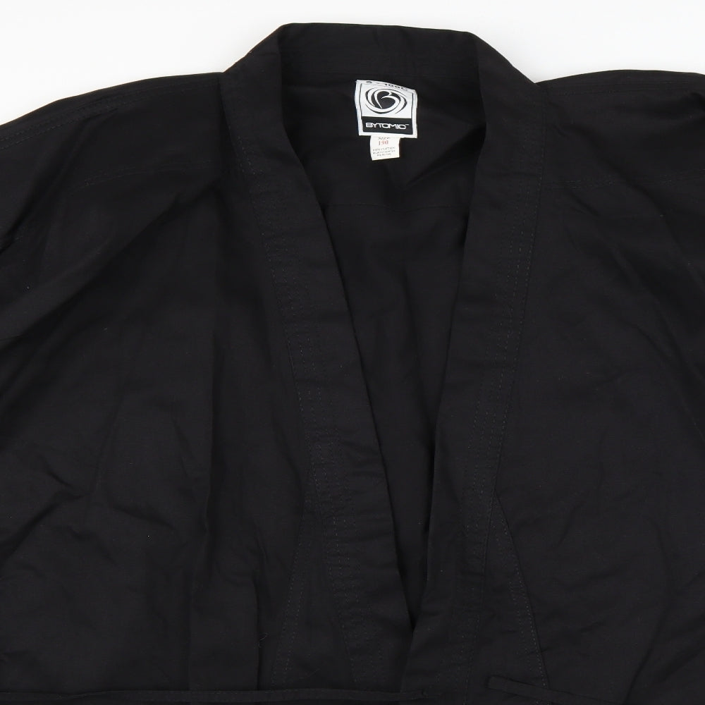 Mens UK Size L bytomic Black Overcoat