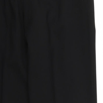 Marks & Spencer Mens Black   Chino Trousers Size 34 in L24 in