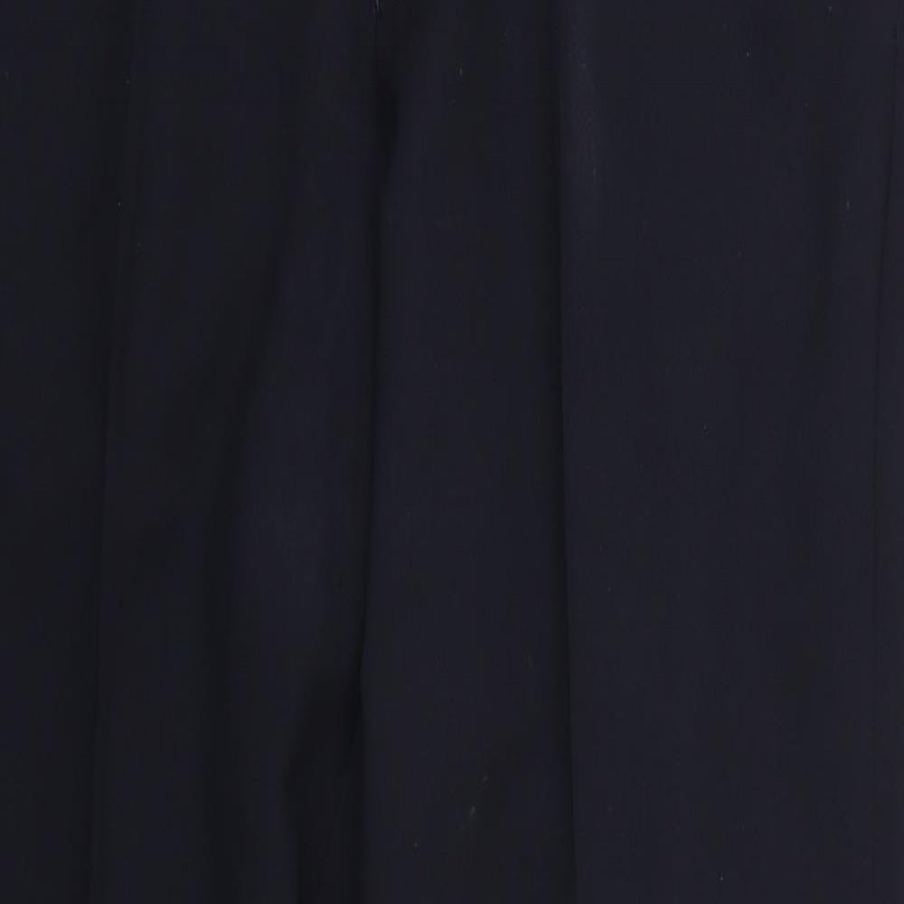 Marks & Spencer Mens Blue   Carrot Trousers Size 34 L28 in