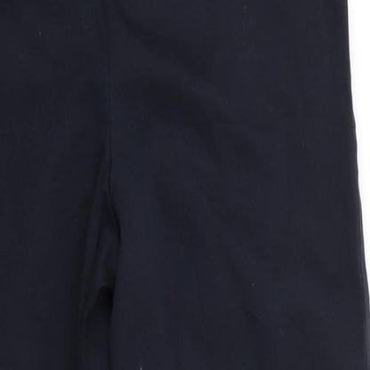 Womens UK Size  Marks and Spencer Regular Fit Chino Black Trousers