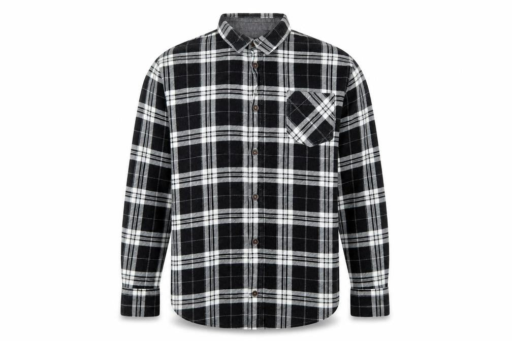 Mens UK Size M Brave Soul Grey  Button-Up Long Sleeve Casual Shirt