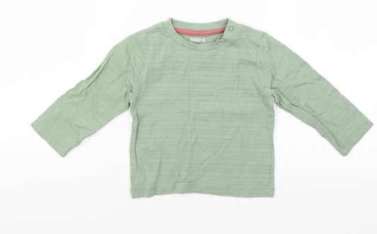 Nutmeg Baby Green   Basic T-Shirt Size 6-9 Months