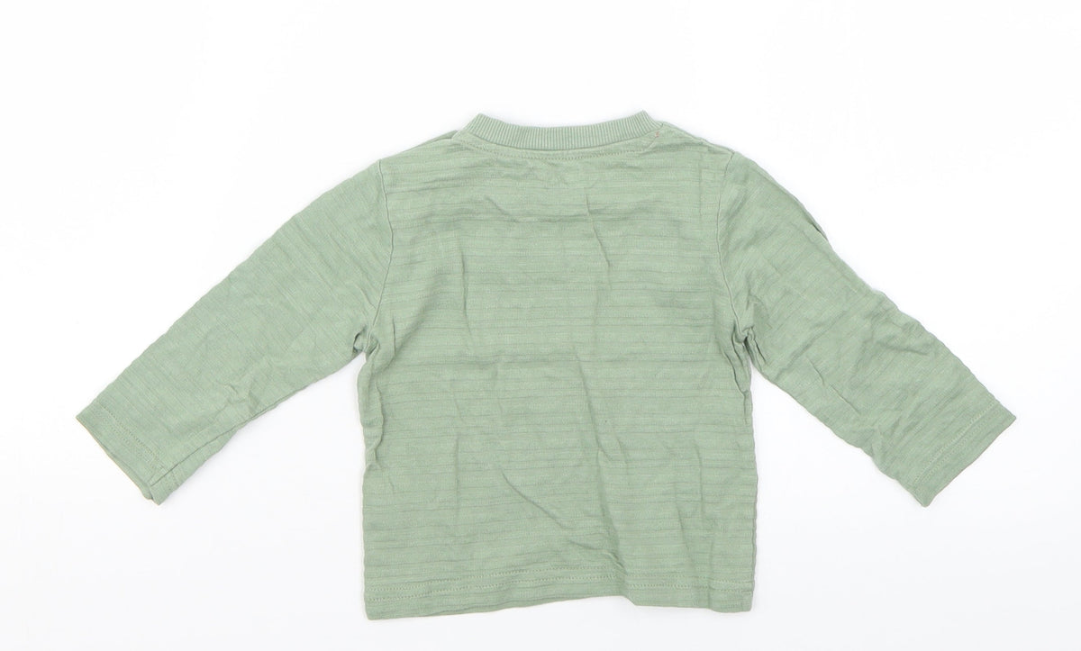 Nutmeg Baby Green   Basic T-Shirt Size 6-9 Months