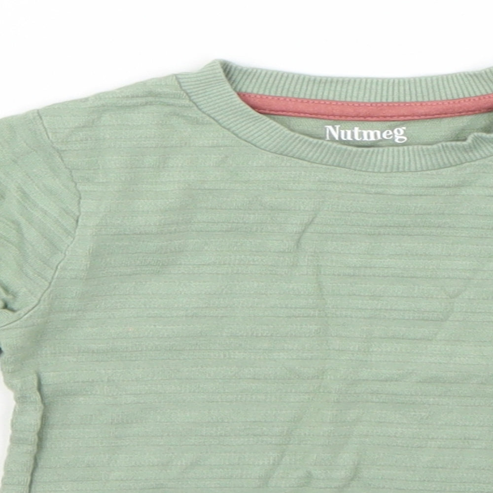 Nutmeg Baby Green   Basic T-Shirt Size 6-9 Months