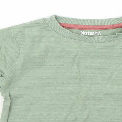 Nutmeg Baby Green   Basic T-Shirt Size 6-9 Months