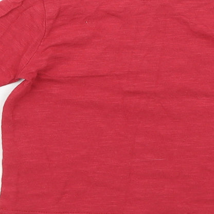 Nutmeg Baby Red   Basic T-Shirt Size 6-9 Months