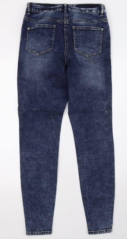 Denim Womens Blue  Denim Skinny Jeans Size 10 L32 in