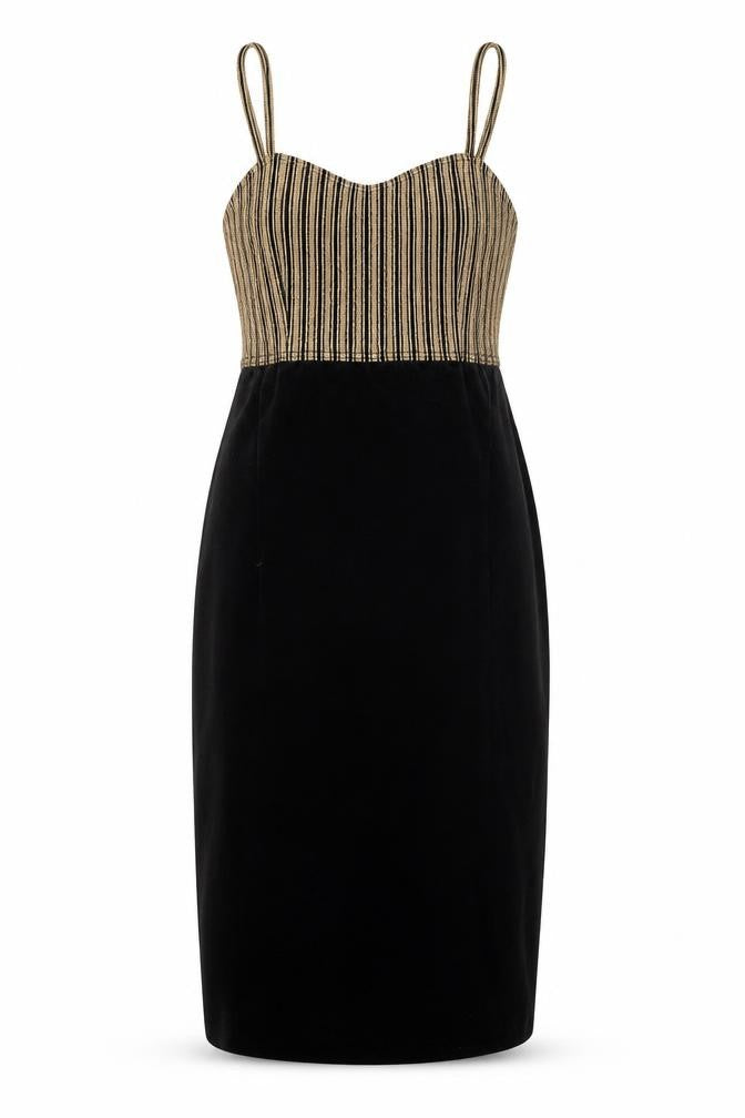 Womens Gold   A-Line  Size 8